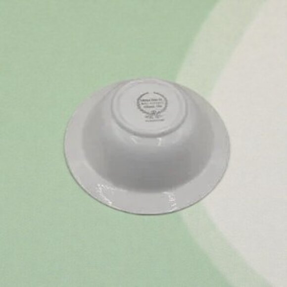 MCM Vintage Lifetime China Co Vegetable Bowl Magnolia Pattern - Picture 6 of 7